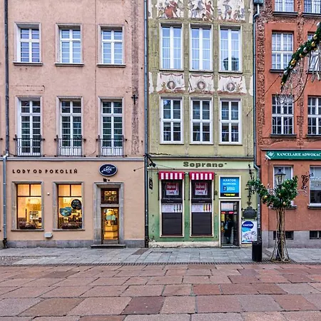 Maya's Flats & - Old Town Dluga 72 Maisonette Gdaňsk